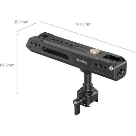 SmallRig 4152 - uchwyt z zaciskiem NATO, wymiary